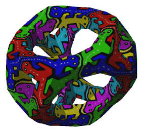 Symmetric Embedding of Locally Regular Hyperbolic Tilings thumbnail